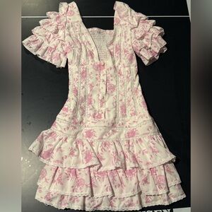 Floral Ruffle Dress